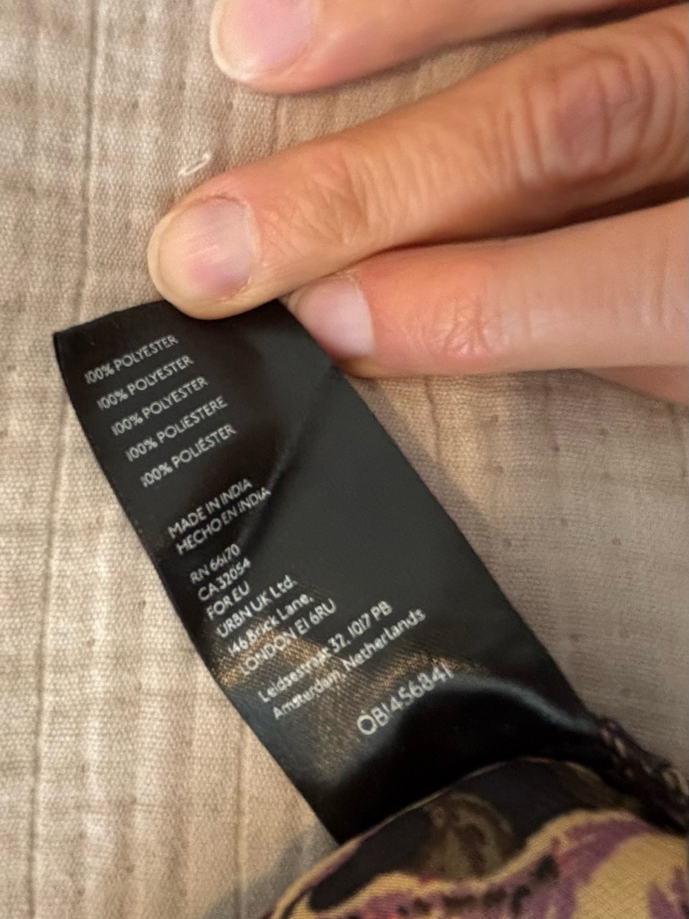 Free People Split Leg Boho Floral Tie-Shoulder Wide leg jumpsuit feminine S - Picture 11 of 11